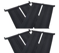 vidaXL 4x Solar Pool Heater Panel Swimming Pool Heating Mats Garden Outdoor
