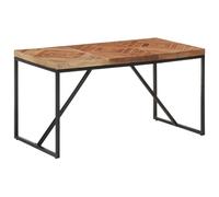 vidaXL Dining Table 140x70x76 cm Solid Acacia and Mango Wood UK HOT