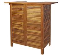 Vidaxl Bar Table 110X50X105 Cm Solid Acacia Wood