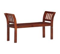 vidaXL Solid Acacia Wood Bench 111cm Outdoor Patio Backyard Seat Furniture