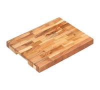 vidaXL Solid Acacia Wood Chopping Board Kitchen Catering Food Cutting Board