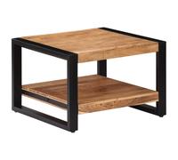 vidaXL Solid Acacia Wood Coffee Table 60x60x40cm Living Room Furniture Stand