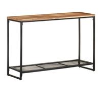 vidaXL Solid Acacia Wood Console Table Home Furniture Wooden Storage Hall Desk