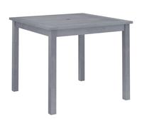 vidaXL Solid Acacia Wood Garden Dining Table 88x88x74 cm Outdoor Furniture