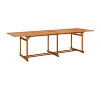 vidaXL Solid Acacia Wood Garden Dining Table Outdoor Patio Wooden Dinner Table