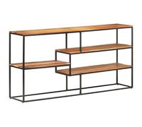 vidaXL Solid Acacia Wood Sideboard Industrial Side Cabinet Standing Shelf