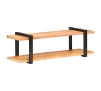 vidaXL Solid Acacia Wood TV Cabinet Console Table Sideboard Stereo Media Stand
