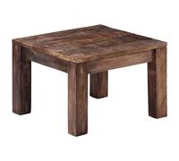 vidaXL Solid Mango Wood Coffee Table 50cm Living Room End Side Couch Stand