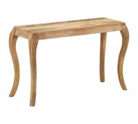vidaXL Solid Mango Wood Console Table 118x38x76cm Home Hallway Display Desk