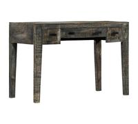 vidaXL Solid Mango Wood Desk 110x50x75cm Computer Study Writing Workstation