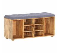 Hall Bench 100X35X47 Cm Solid Mango Wood