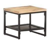 vidaXL Solid Mango Wood Side Table Home Wooden Accent End Couch Sofa Desk