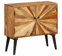 vidaXL Solid Mango Wood Sideboard 85x30x75cm Home Storage Cabinet Organiser
