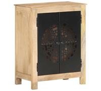 vidaXL Solid Mango Wood Sideboard Living Room Hallway Furniture Wooden Storage U
