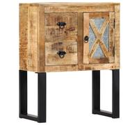 vidaXL Solid Mango Wood Sideboard Lowboard HiFi Cabinet Console End Table