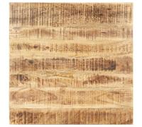 vidaXL Solid Mango Wood Table Top 15-16mm 70x70cm Replacement Mango Table Top