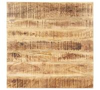 vidaXL Solid Mango Wood Table Top Mango Table Top Replacement Table Top Wooden Table Top Dining Table Top Living Room Furniture 25-27mm 60x60cm