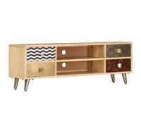 vidaXL Solid Mango Wood TV Cabinet HiFi Sideboard Stand Unit Entertainment vidaX