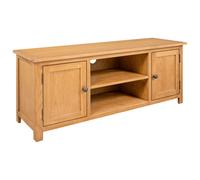 vidaXL Solid Oak Wood TV Cabinet Living Room TV Stands Units Side Cabinet
