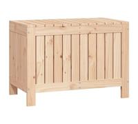 Vidaxl Garden Storage Box 76X42.5X54 Cm Solid Wood Pine