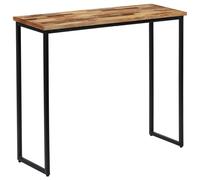 vidaXL Solid Reclaimed Teak Console Table 90x30x76cm Hallway Display Stand