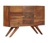 vidaXL Solid Reclaimed Wood Sideboard Brown 110x30x75cm Storage Cabinet Unit vid