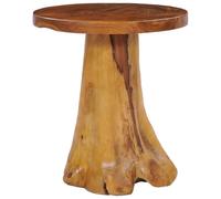 vidaXL Solid Teak Wood Coffee Table Home Garden Furniture Couch Side End Table
