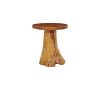 vidaXL Solid Teak Wood Coffee Table Rustic Charm Weather-resistant Home Interior Living Room Bedroom Outdoor Garden Furniture Couch Side End Table