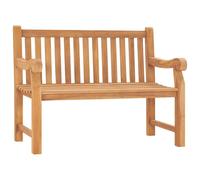 vidaXL Garden Bench 114 cm Solid Teak Wood