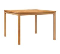 vidaXL Solid Teak Wood Garden Dining Table Outdoor Terrace Patio Dinner Table