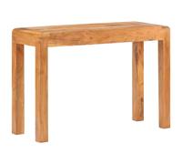 vidaXL Solid Wood Acacia Console Table Wooden Living Room Hallway Side Sofa End