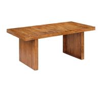 vidaXL Solid Wood Acacia Dining Table 180x90x75 cm Wooden Dining Room Table