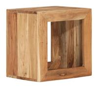 vidaXL Solid Wood Acacia Stool Hocker Coffee Couch Side Table Wooden Furniture