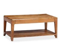 vidaXL Solid Wood Coffee Table 88x50x38cm Living Room Furniture Plant Stand