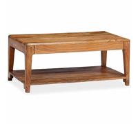 vidaXL Solid Wood Coffee Table 88x50x38cm Living Room Furniture Plant Stand vida