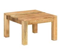 vidaXL Solid Wood Mango Coffee Table Wooden Side Couch Centre Accent End Table