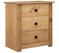 Vidaxl Bedside Cabinet 46X40X57 Cm Pinewood Panama Range