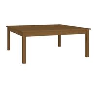 vidaXL Solid Wood Pine Coffee Table Honey Brown Centre Accent End Tea Table