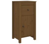 vidaXL Sideboard Honey Brown 40x35x80 cm Solid Wood Pine UK GF0