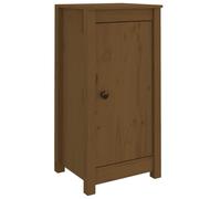 vidaXL Solid Wood Pine Sideboard Living Room Furniture Wooden Side Storage Cabinet Home Organiser Cupboard Console Telephone Cabinet Honey Brown