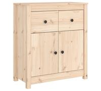 vidaXL Sideboard 70x35x80 cm Solid Wood Pine NEW