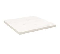 (white, 50 x 50 x 2.5 cm) vidaXL Table Top Desk Top Wooden Table Top for Desk Solid Wood Pine Square