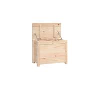 vidaXL Solid Wood Pine Storage Box Home Hallway Storage Chest Blanket Kissen Box Tool Chest Organiser Storage Case Trunk 60x32x45.5 cm