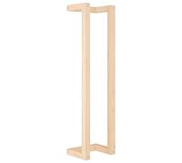 vidaXL Solid Wood Pine Towel Rack Bathroom Accessory Wooden Wall-mounted Towel Hanger Holder Washcloths Wall Storage Organiser Rack