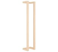 vidaXL Solid Wood Pine Towel Rack Bathroom Accessory Wooden Wall Mounted Towel Hanger Holder Washcloths Wall Storage Organiser Rack