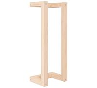 vidaXL Solid Wood Pine Towel Rack Wooden Bathroom Furniture Accessory Wall Mounted Towel Holder Hanger Rack Drying Shelf Wall Organiser
