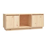 vidaXL Solid Wood Pine TV Cabinet Living Room Furniture Wooden Media Unit Side HiFi Cabinet TV Console Sideboard Entertainment Centre