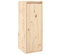 vidaXL Solid Wood Pine Wall Cabinet Wooden Floating Shelf Hanging TV Wall Mounted Cabinet Unit Shelf Indoor Home Living Room Furniture