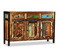 vidaXL Sideboard Solid Reclaimed Wood 120x35x76 cm, Brown