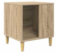 vidaXL Sonoma Dog Kennel, 44 x 42 x 49 cm, Wood Composite, Living Room, Rectangular Minimalist Design, Multifunctional Storage, Durable Materials, Modern Exterior, Practical Solutions